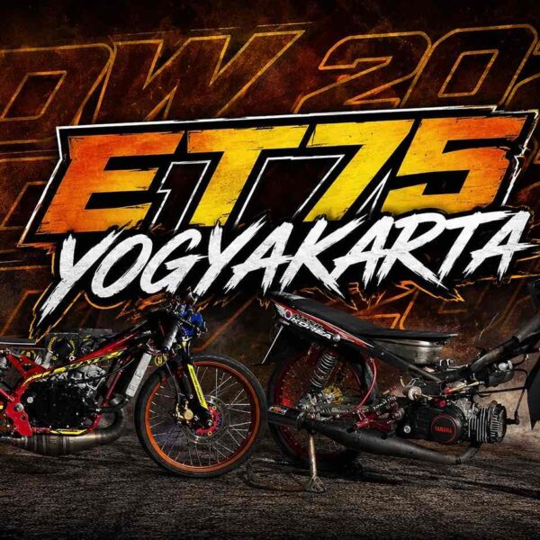 Dua Motor Racikan ET75 Racing Yogyakarta Tampil On Fire di SDW Drag Bike Rookie 2026