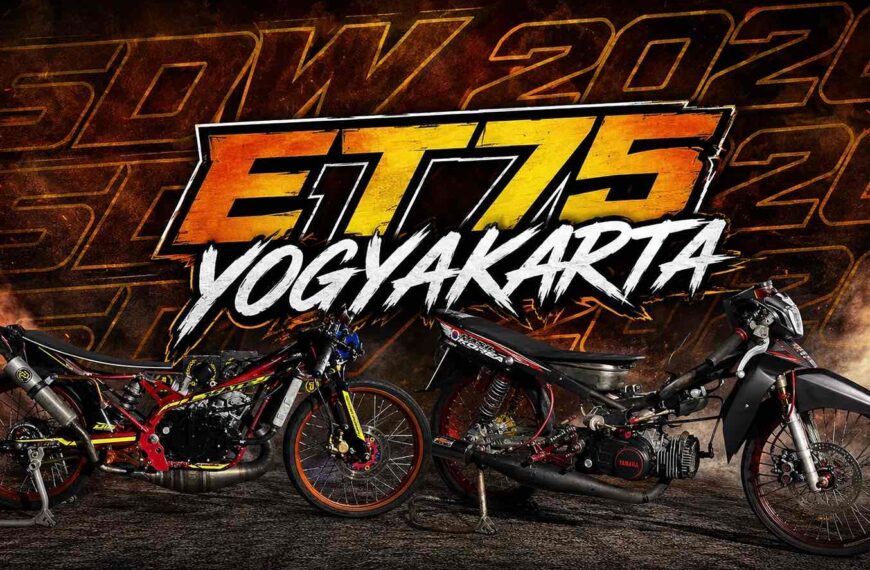 Dua Motor Racikan ET75 Racing Yogyakarta Tampil On Fire di SDW Drag Bike Rookie 2026