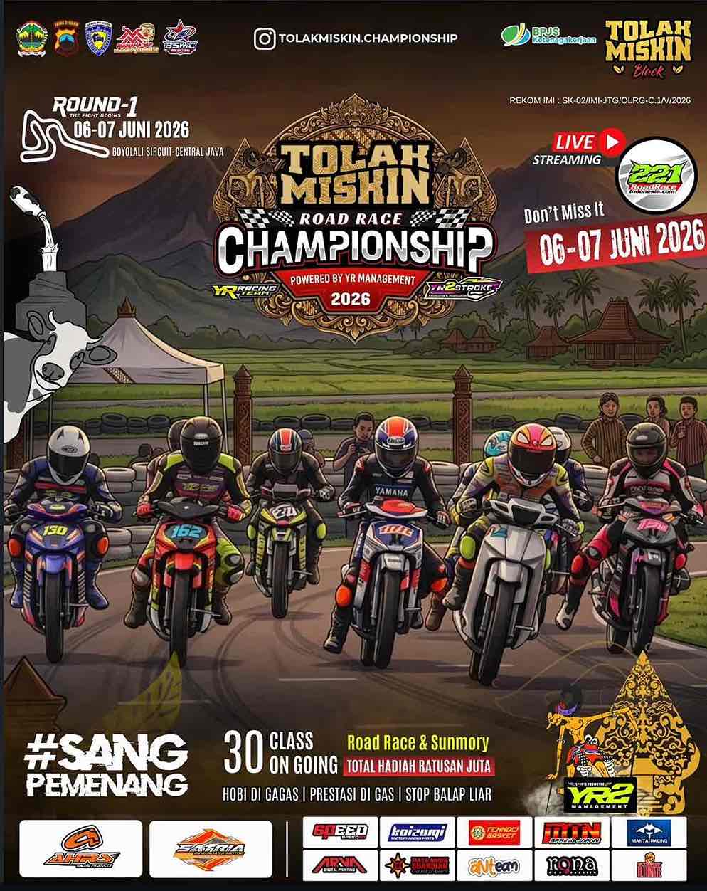 Tolak Miskin Road Race Championship Round 1 Siap&hellip;