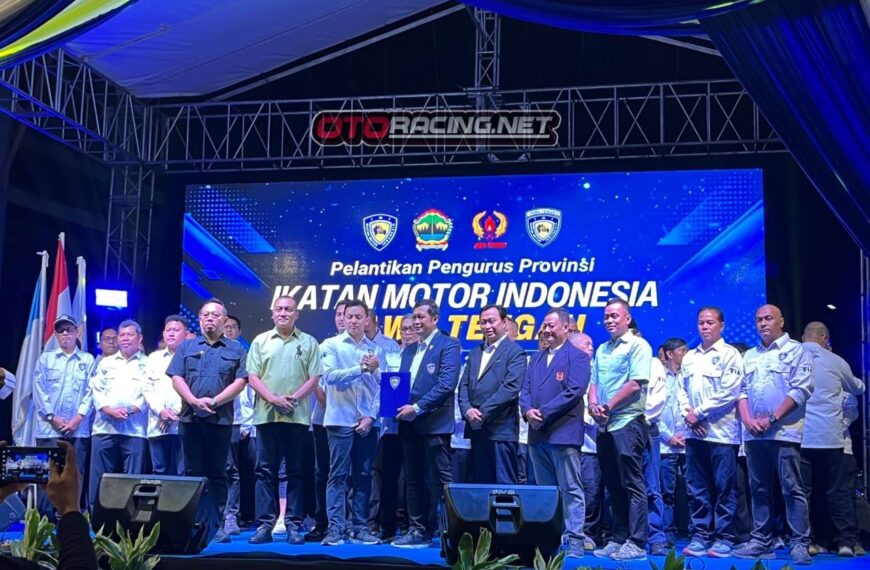 Nahkoda Lama Kembali Berlayar, Frits Yohanes Resmi Kembali Di Lantik Siap Bawa IMI Jawa Tengah Makin Berprestasi