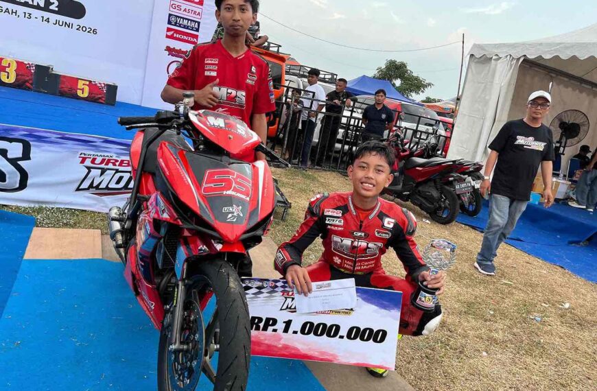 Tren Positif Berlanjut! Hekaska Sukses Raih Podium Ke 3 di Kejurnas Motoprix Seri 2 Boyolali