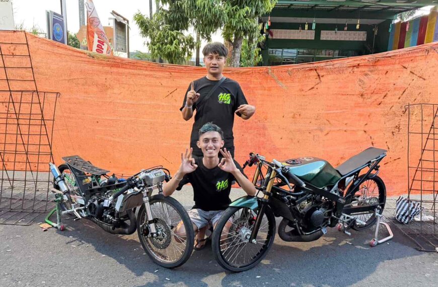 Aplikasikan CDI Shogun Kebo, Ninja 155 Std dan Ninja 155 TU HG Auto Plafon Paman Speed Raih Podium Terbaik di Drag Bike Cilacap