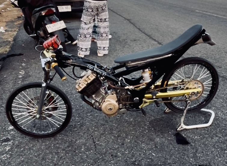 Drag Bike Pekalongan: FU Porting 155cc Putra ARS&hellip;