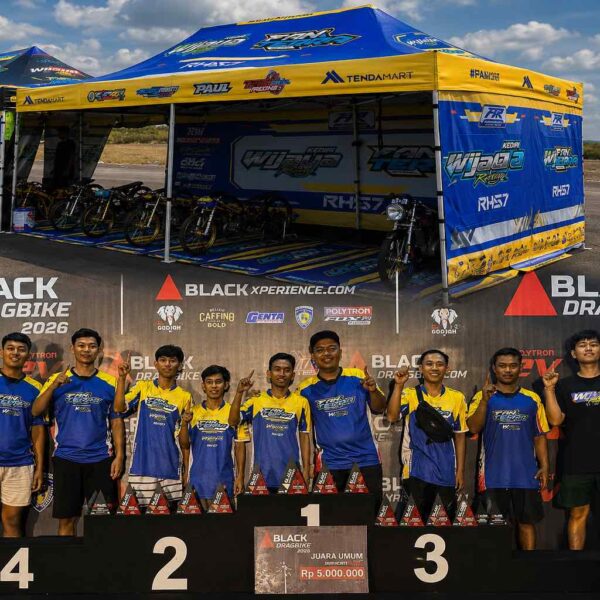 Fantera Exhaust FTR 17 Wijaya Siap Tempur di Black Drag Bike Malang Bersama Tiga Pembalap!