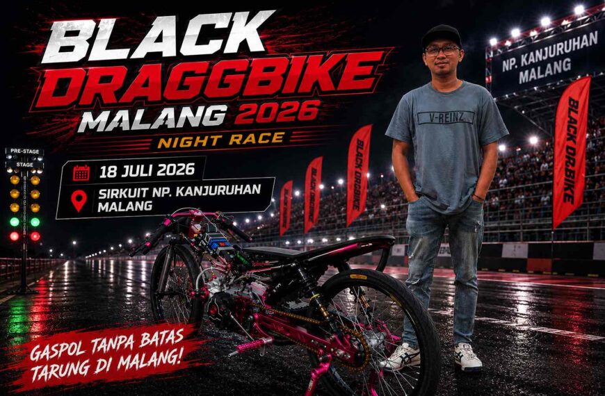 Broiler Racing Magelang Siap Kawal Empat Motor Sleep Engine 200cc di Black Drag Bike Malang 2026