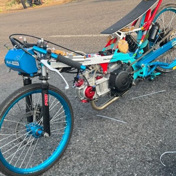 Bebek 4Tak 130cc RYL Resmi Terjual ke Palu, Sebelum Dikirim Siap Tampil di Black Drag Bike Malang!