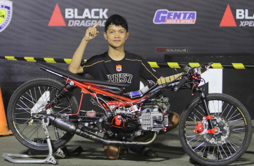 Sleep Engine 200cc PMJ Broiler Racing Aceh Pecah Telur di Black Drag Bike Malang!