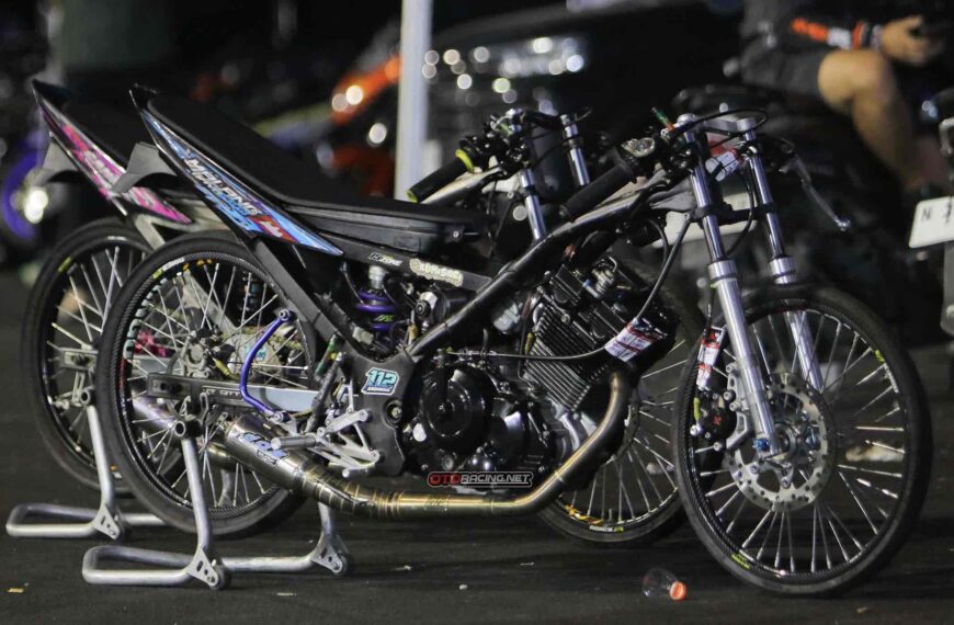 Black Drag Bike Malang: FU Wungkul 147cc BRS Racing Dos Muffler Masih Enggan Turun dari Podium Terbaik
