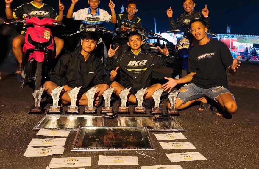 Fokus Tarung Kategori Bracket, ELZ77 SpeedShop X IKR Racing Muffler Sukses Sabet Juara Umum di SDW Yellow 2026