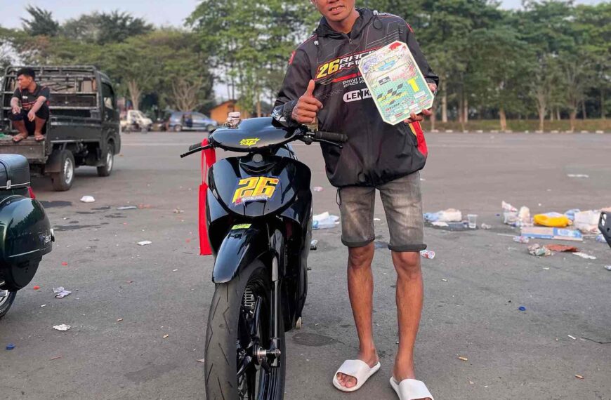 M. Nurgianto Rajai Pertarungan Bebek 4Tak 130cc Open di Road Race Tangsel 2026