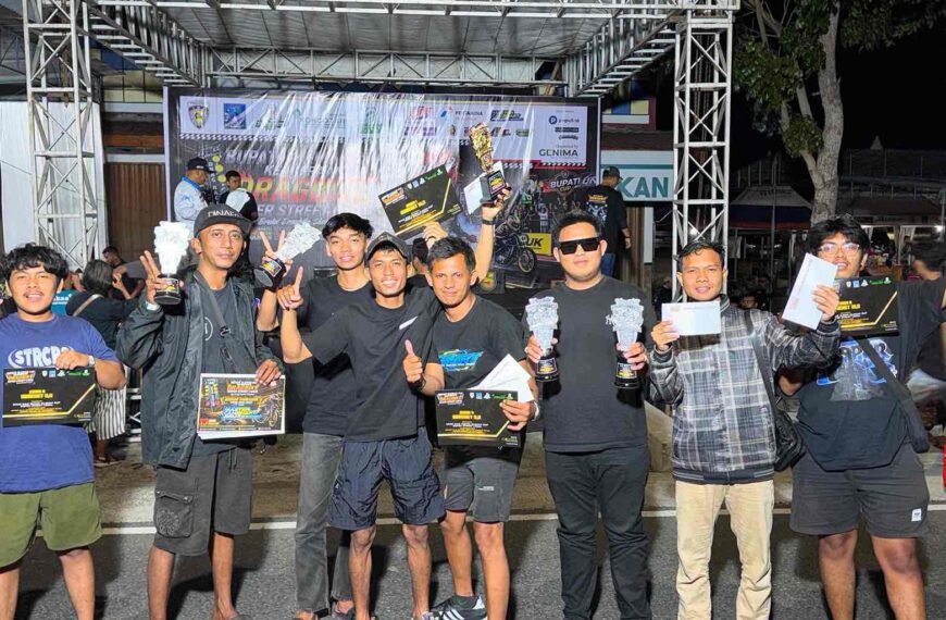 GMRT Hamba Allah Tawon Dash Sukses Raih Juara Umum 1 di Drag Bike Sleman 2026