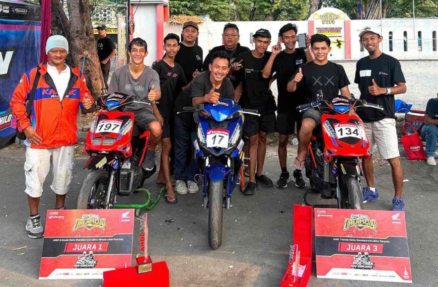 Debut Perdana Abiyan Razga Racing Team Langsung Berbuah Manis di Honda Dream Cup Purwokerto