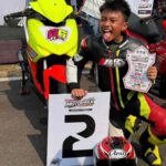 Fidel Lionel ‘BBS Racing Team’ Tampil Istimewa di Motoprix Seri 3 Subang, Podium Kedua Race 2!