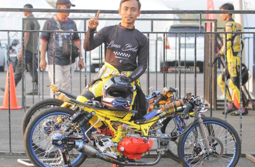 Tembus 43 Horse Power, Sleep Engine 200cc Racikan TJS Kediri Jawara di Pertamax Drag Bike 2026