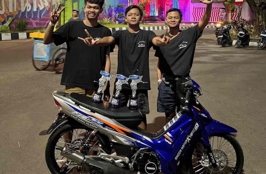 Gubernur Jateng Dragbike: Tiga Pemuda Didikan Padepokan Tofa Tech Berhasil Kawal Fiz R Sunmori Meraih Juara