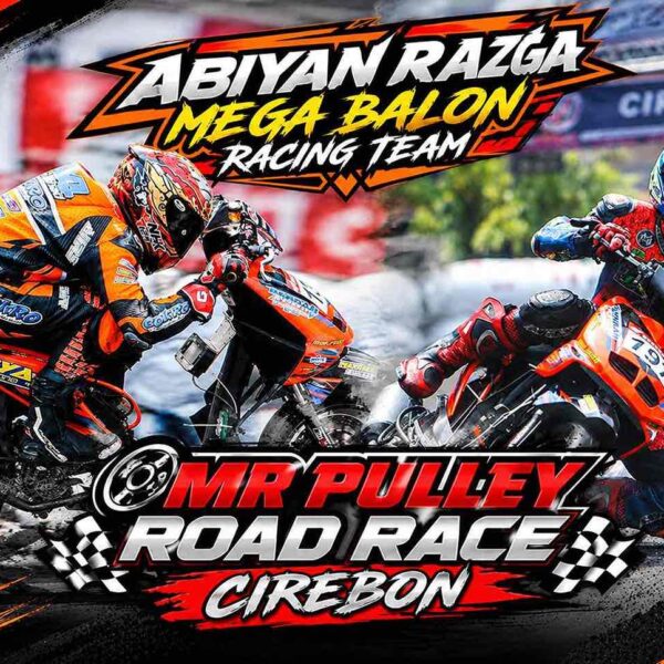 MR Pulley Road Race Cirebon: Abiyan Razga Mega Balon Turunkan Azi Zihad, Hendra Aw dan Dany Keder!