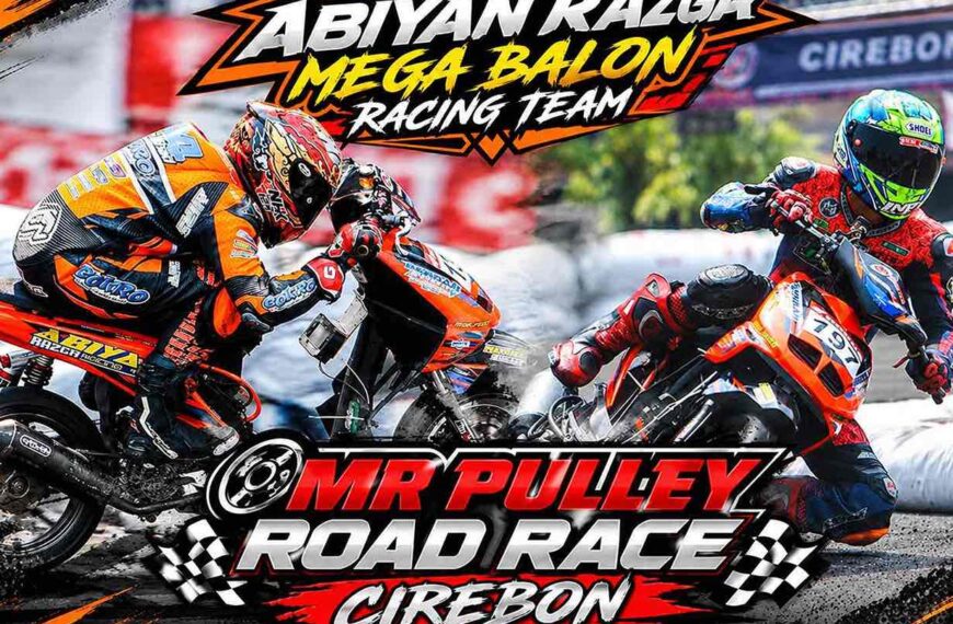 MR Pulley Road Race Cirebon: Abiyan Razga Mega Balon Turunkan Azi Zihad, Hendra Aw dan Dany Keder!