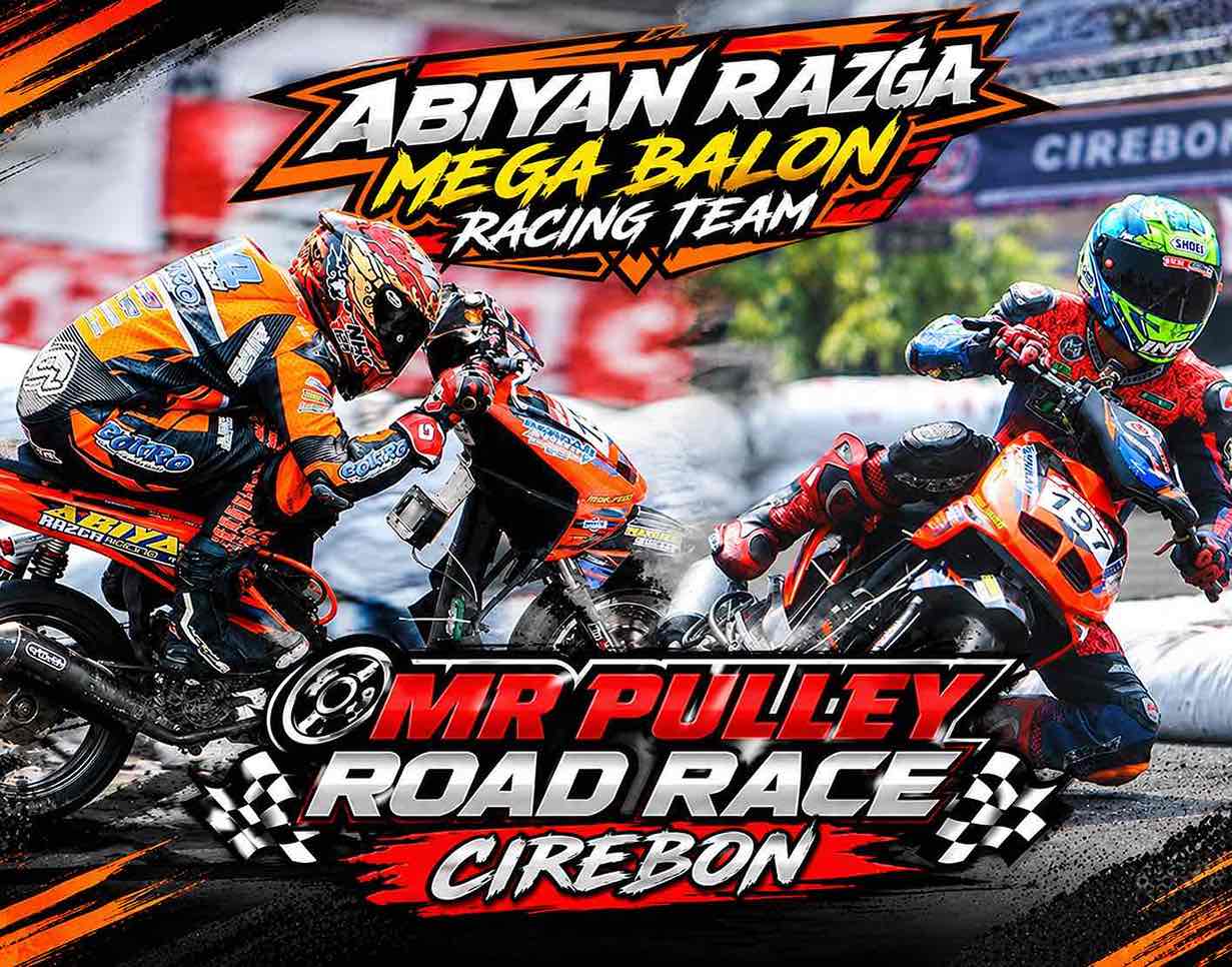 MR Pulley Road Race Cirebon: Abiyan Razga Mega…