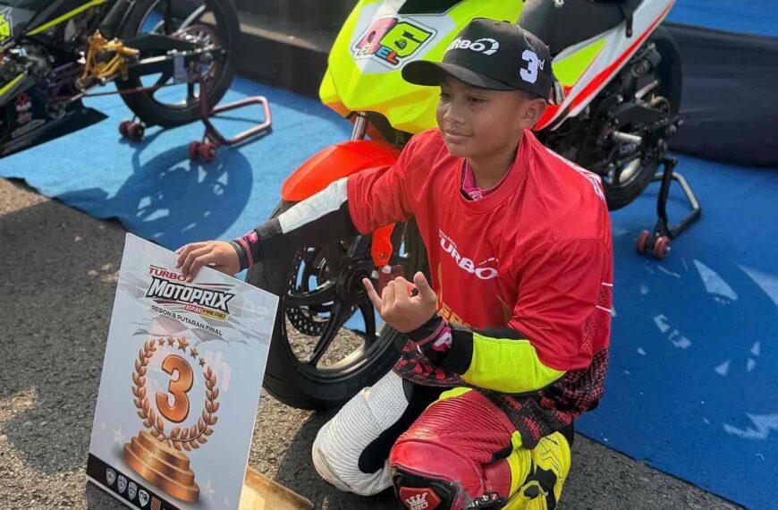 Final Motoprix Semarang 2026: Fidel Lionel (10 Tahun) Raih Podium 3 Beginner di Race 1, Progres Apik Berlanjut!
