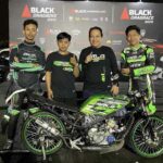 Final Black Drag Bike Sentul: Wet Race, Ninja 155cc Arla Motor Sapu Podium 1-2 di Pertarungan Pemula!
