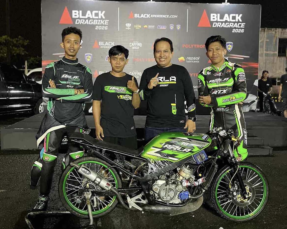 Final Black Drag Bike Sentul: Wet Race, Ninja&hellip;