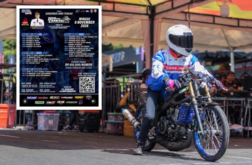Febri Jenglot Optimistis Hadapi Piala Gubernur Drag Bike Jateng 2026, Bidik Double Juara Umum!