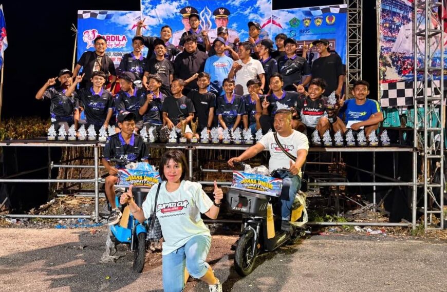 Piala Bupati Drag Bike Pamekasan: Turunkan 18 Motor dan Di-back Up 4 Mekanik, FR87 Sikat JU Open Serta Lokal Madura!