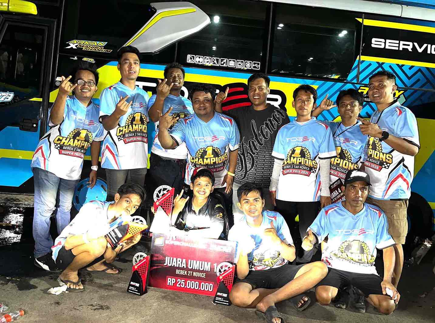 Super Prix 2026: Raih Poin Sempurna, HF Rasya…