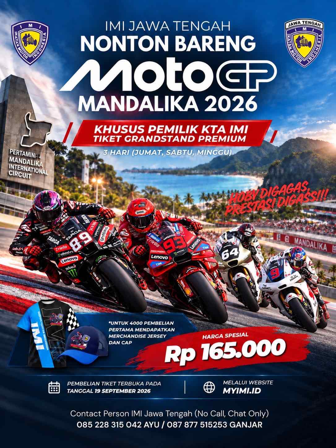Buruan Daftar! IMI Jateng Masih Buka Pendaftaran Nobar&hellip;