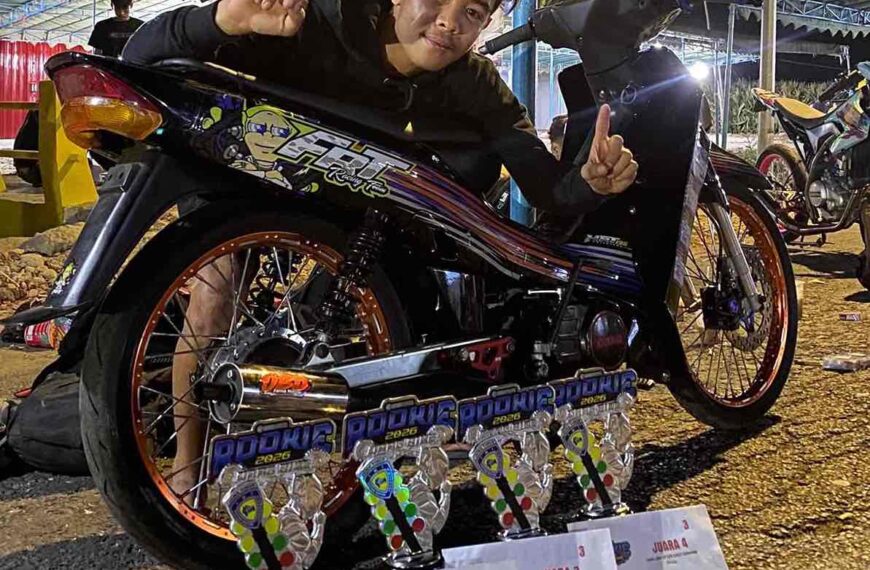Forkopimda Drag Bike Nganjuk: FiZ R Sunmori Felicia FRT Group Dominasi Pertarungan Rookie & Rookie Pro!